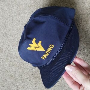 Vintage "WV Paving" navy blue trucker hat